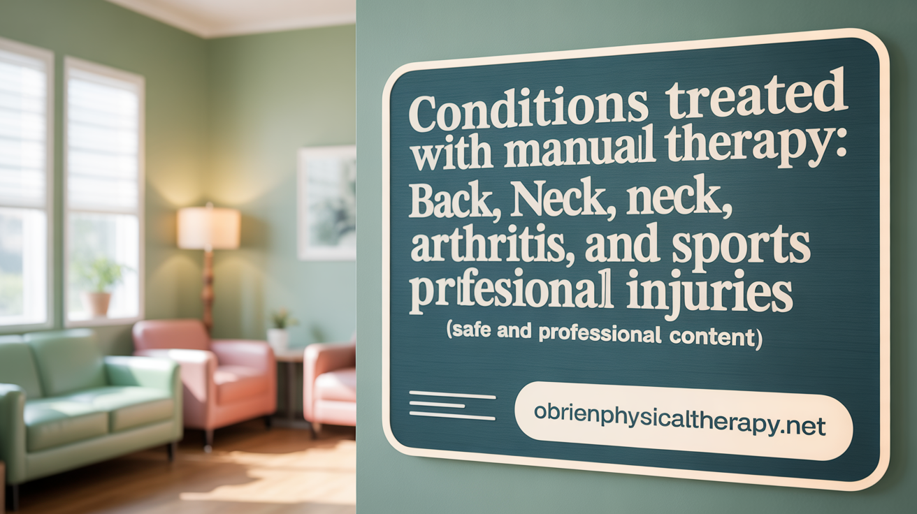 Conditions Treated with Manual Therapy: Back, Neck, Arthritis, and Sports Injuries
