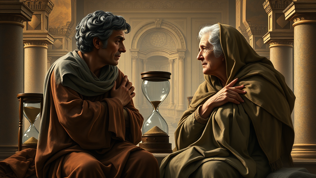 치매 환자 증가와 돌봄 부담을 묘사, 사랑과 사회적 책임 강조