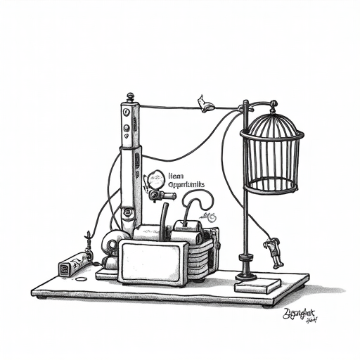 Netanyahu Discusses Opportunities After Military Operations in Iran single-panel cartoon