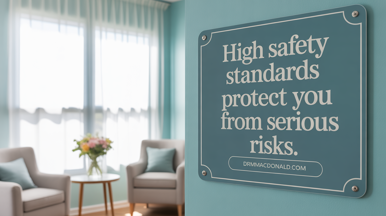 High safety standards protect you from serious risks.