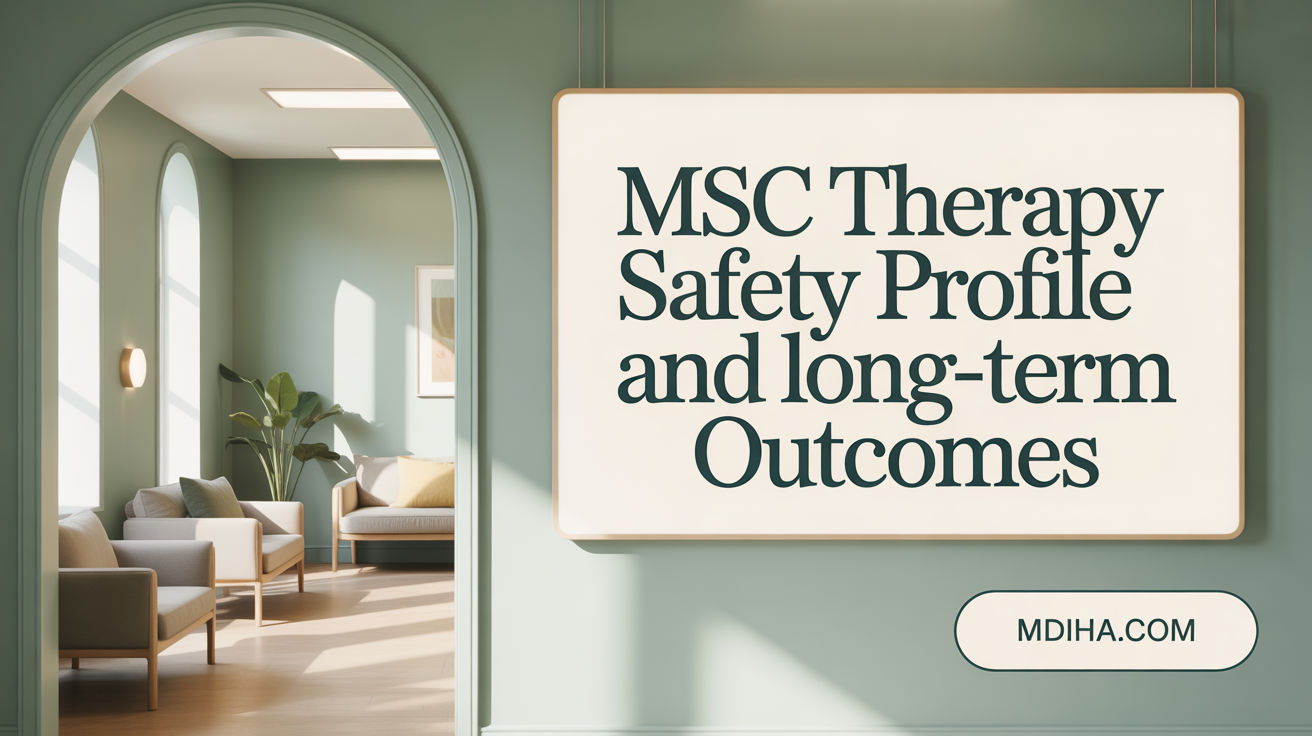 MSC Therapy Safety Profile and Long-term Outcomes