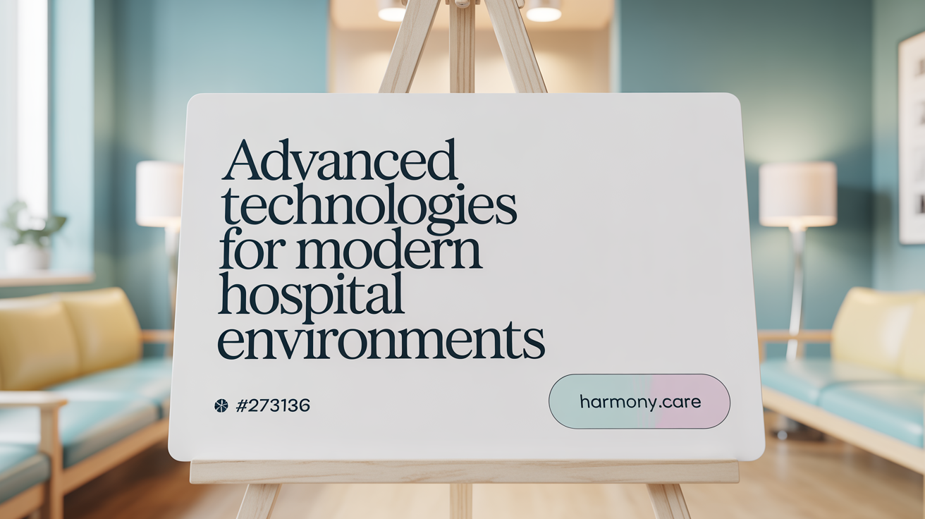 Advanced Technologies for Safer Hospital Environments