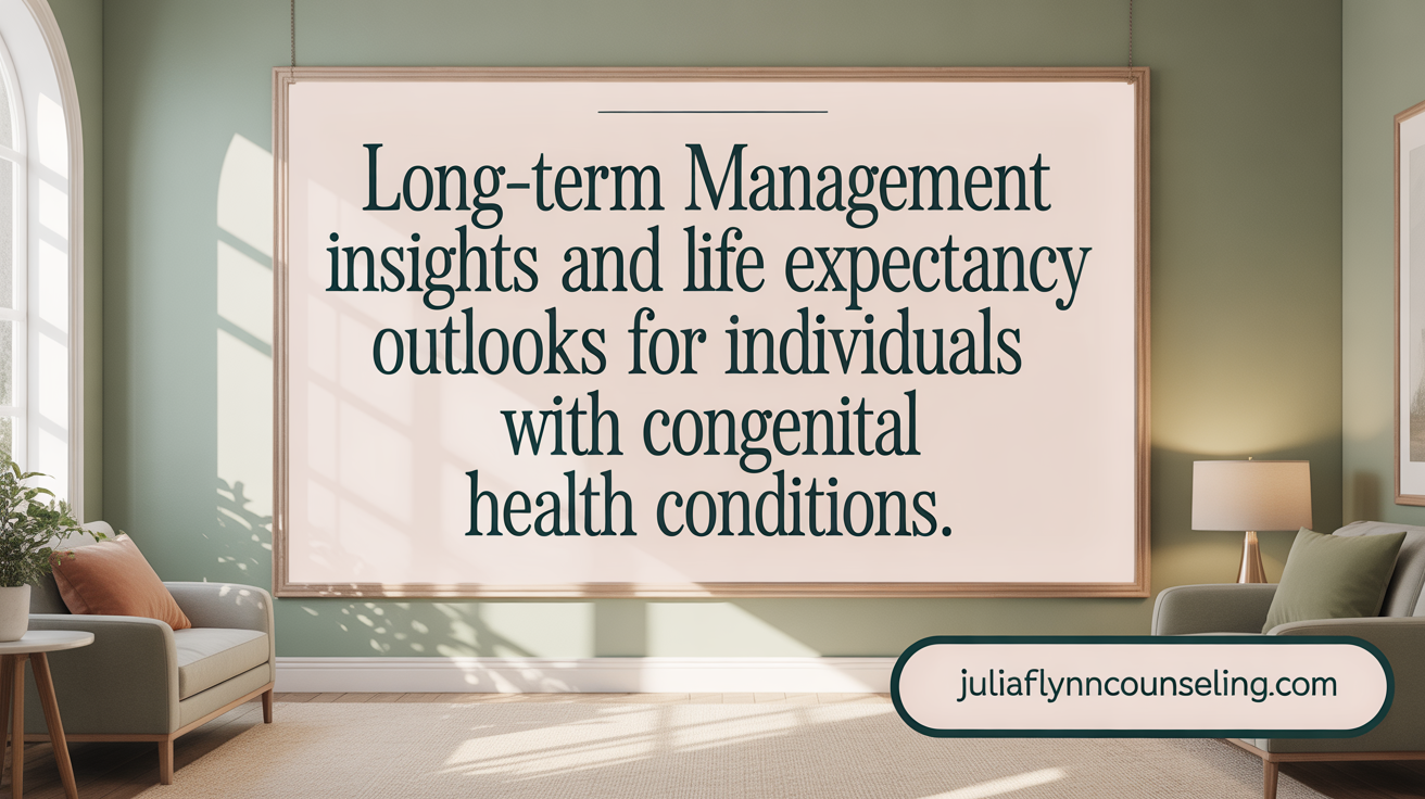 Long-term management insights and life expectancy outlooks for individuals with congenital heart defects.