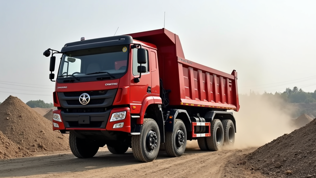 Xe ben Dongfeng 6x4 - Tối ưu vận hành