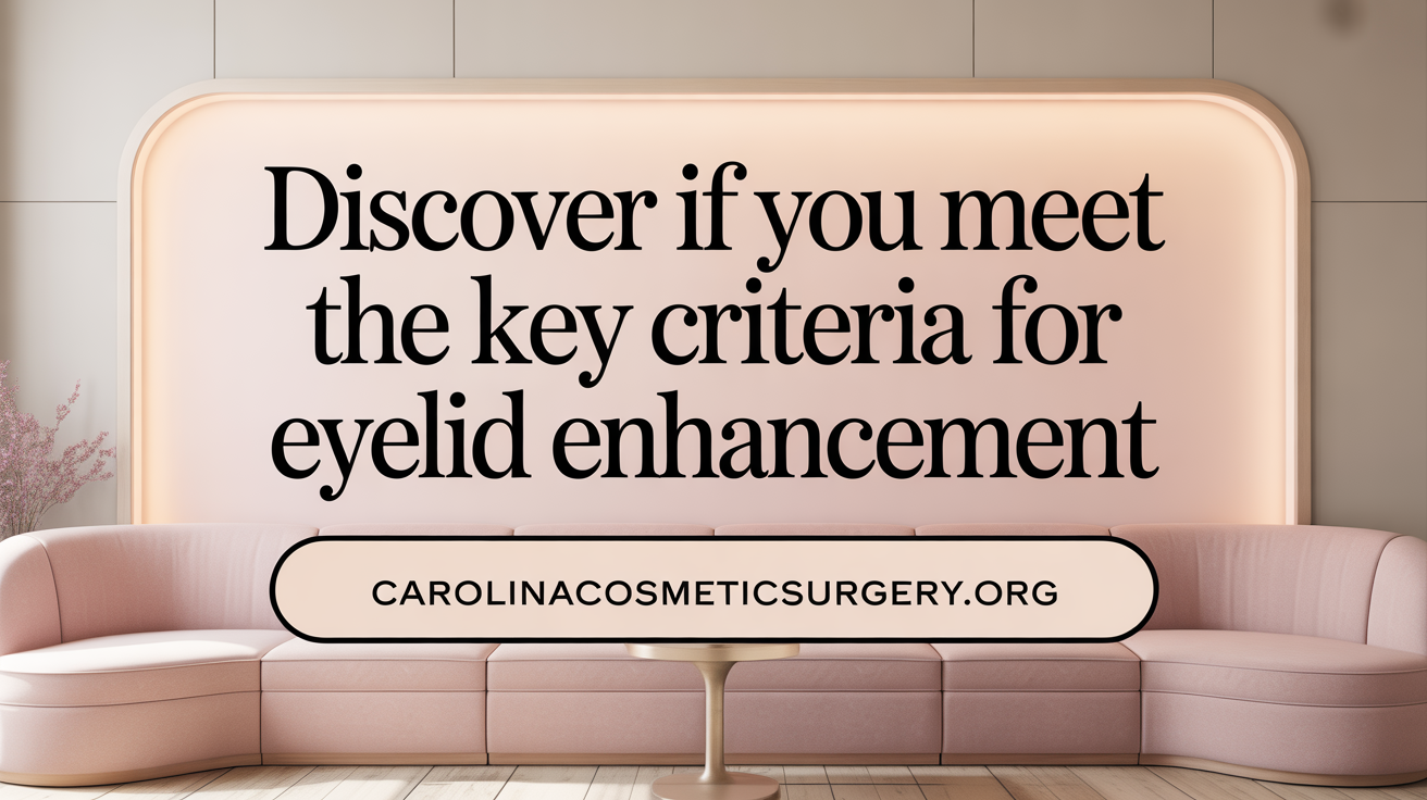 Find Out if You Meet the Key Criteria for Eyelid Surgery