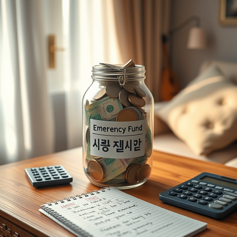 비상금, 얼마나 필요할까요?