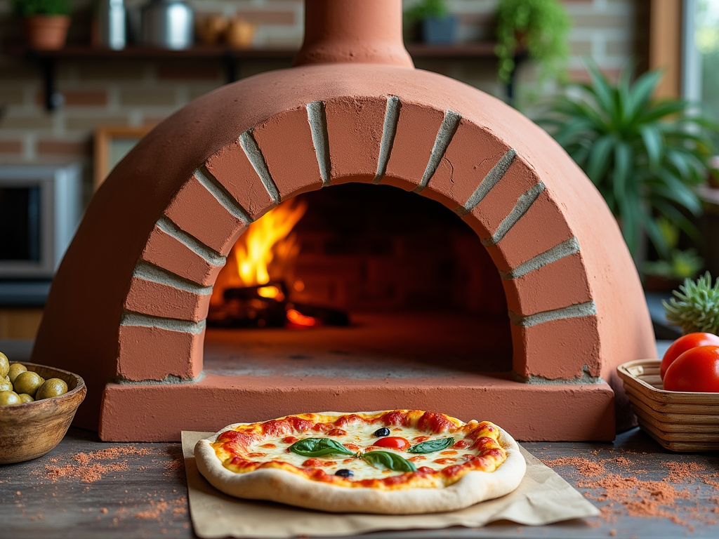 Earth oven compared to traditional refractory oven