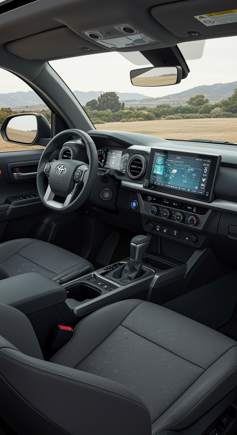 2024 tacoma interior