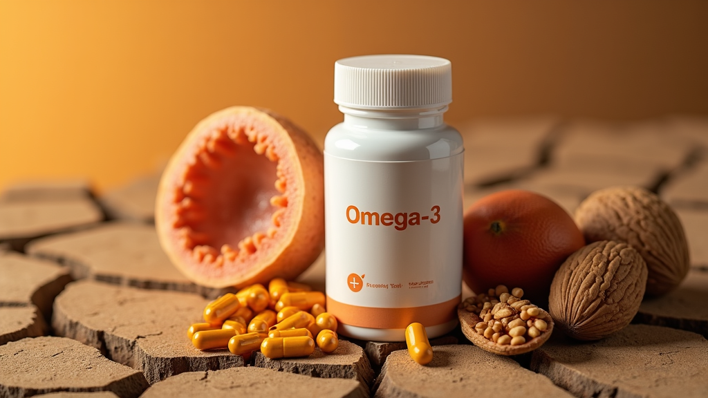 1. Omega 3 và Khô Hạn: 