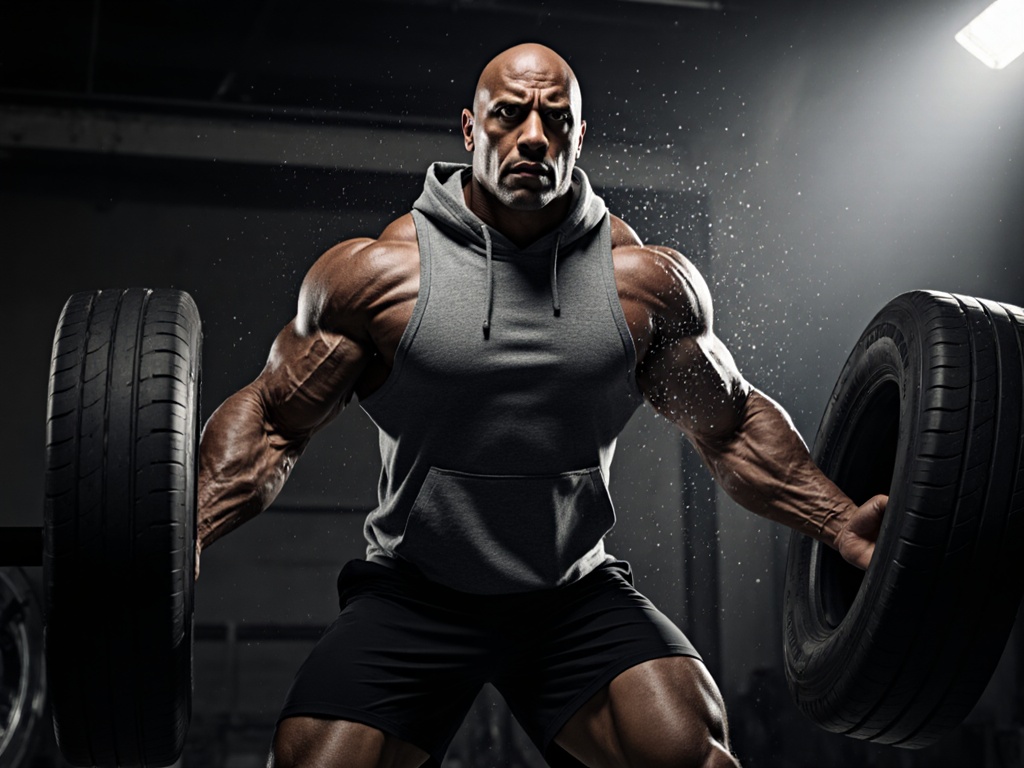 dwayne johnson workout