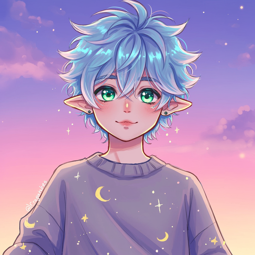 anime boy pfp cute