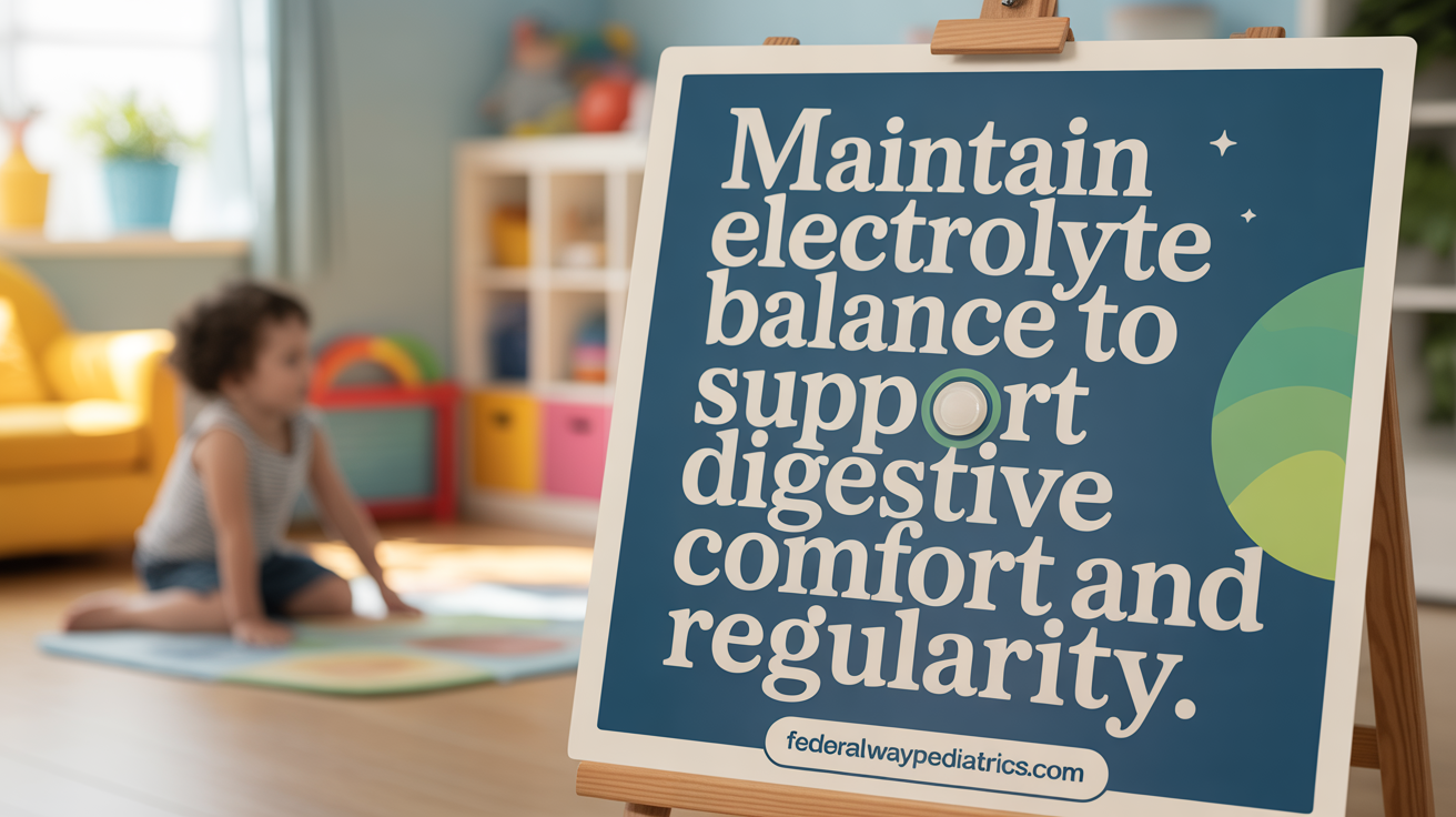 Maintain Electrolyte Balance to Support Digestive Comfort and Regularity