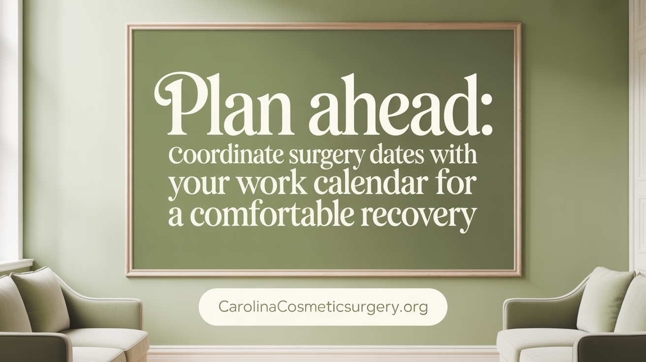 Plan Ahead: Coordinate Surgery Dates with Your Work Calendar