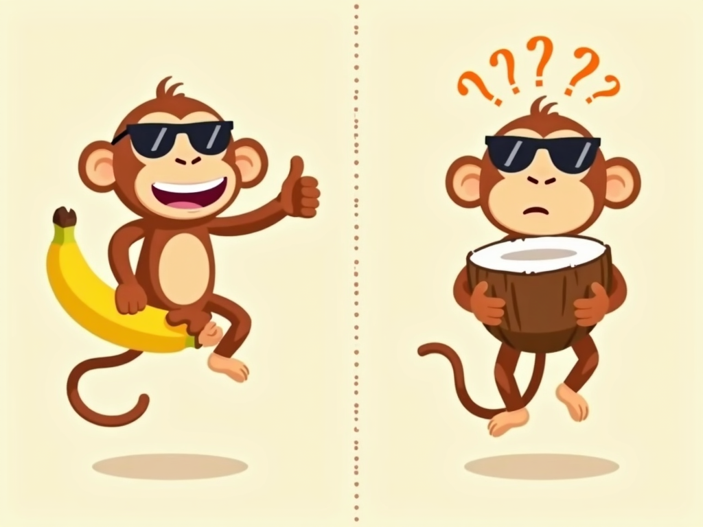 Monkey Expectations vs Reality