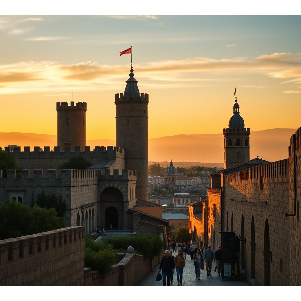Verano: Murallas Históricas de Ávila - España