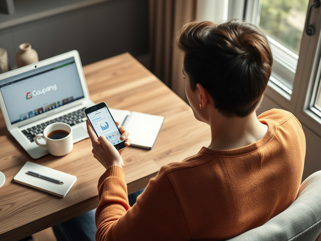스마트폰으로 가능한 쉽고 빠른 쿠팡 파트너스 수익