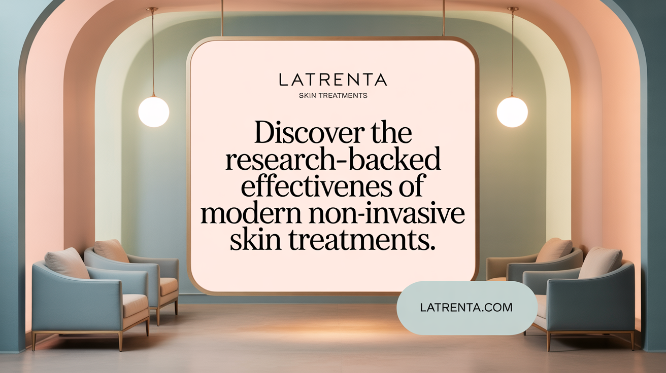 Discover the research-backed effectiveness of modern non-invasive skin treatments.