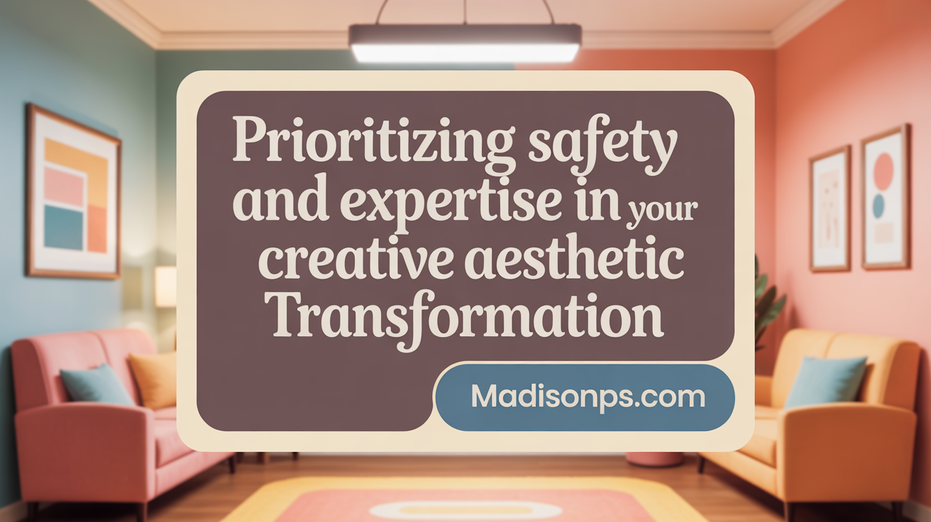 Prioritizing Safety and Expertise in Your Artistic Aesthetic Transformation
