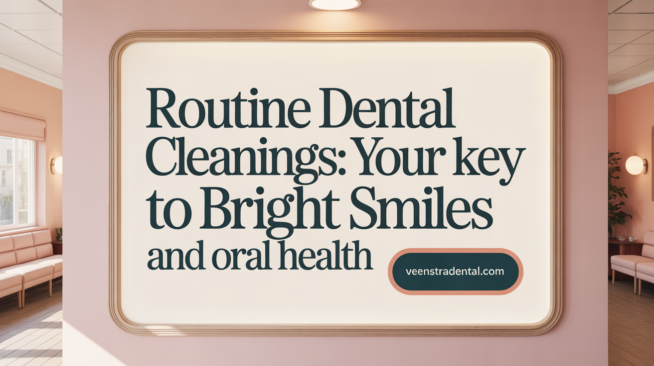 Routine Dental Cleanings: Your Key to Healthy Gums and Teeth