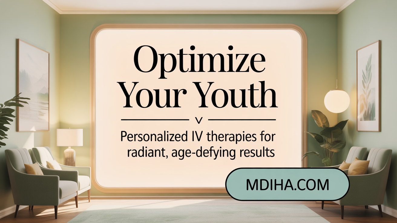 Optimize Your Youth: Personalized IV Therapies for Age-Defying Results