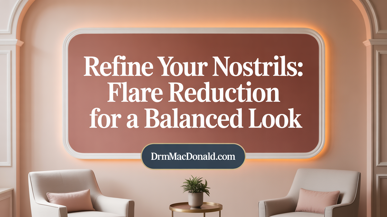 Refine Your Nostrils: Flare Reduction for a Balanced Look