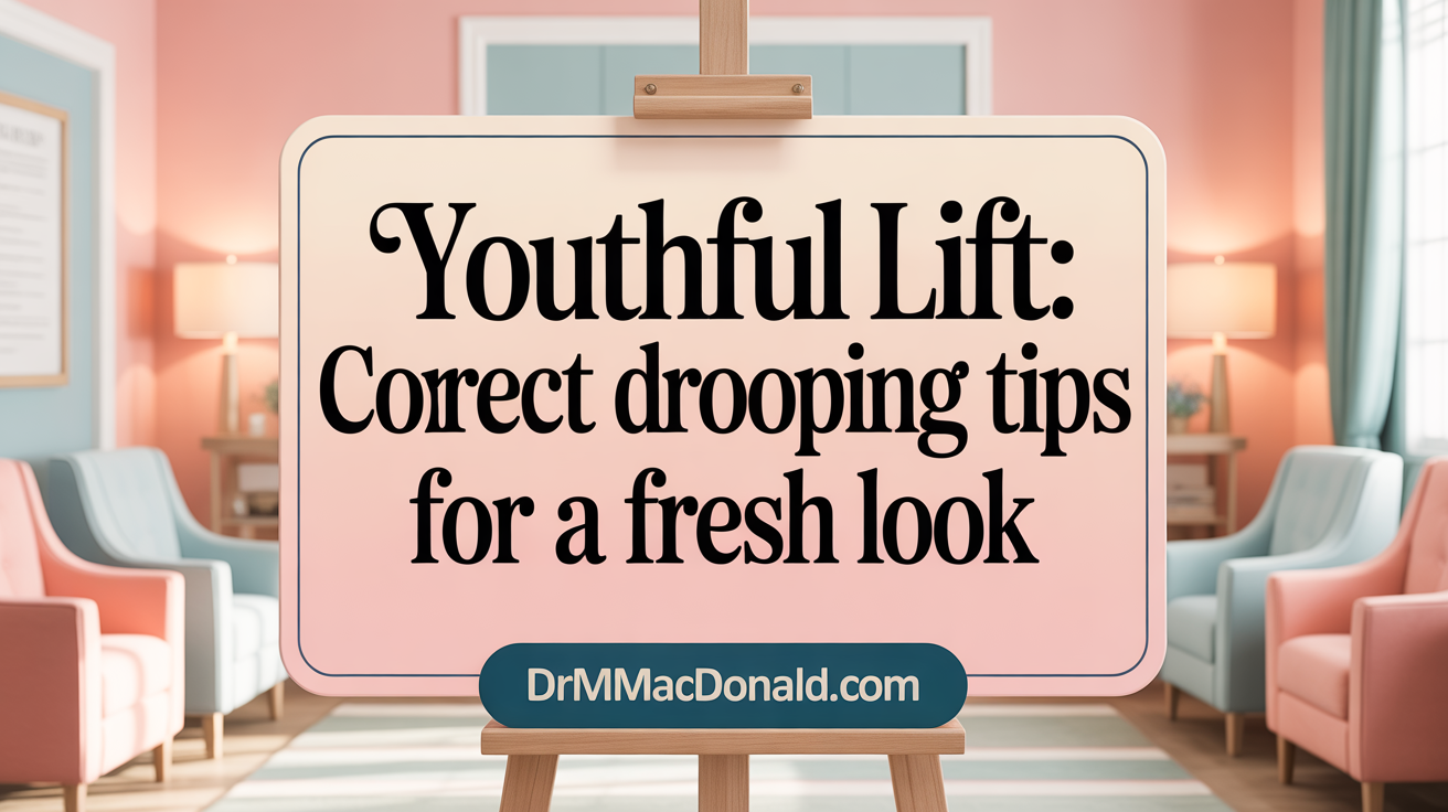 Youthful Lift: Correct Drooping Tips for a Fresh Look