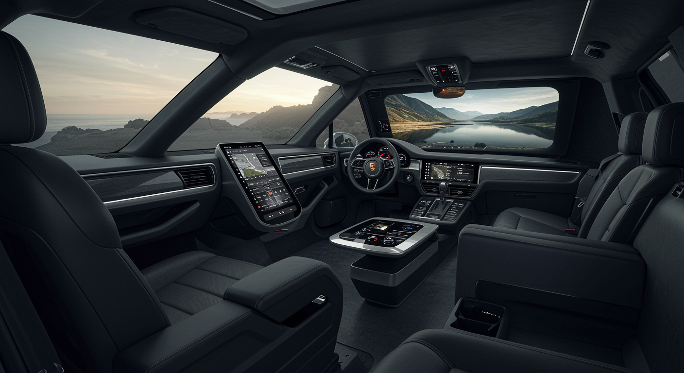 porsche macan interior