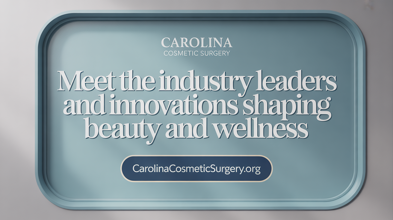 Meet the Industry Leaders and Innovations Shaping Cosmetic Surgery