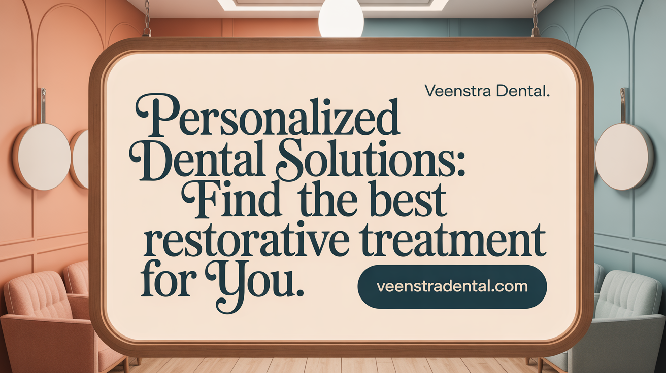 Personalized Dental Solutions: Find the Best Restorative Treatment for You