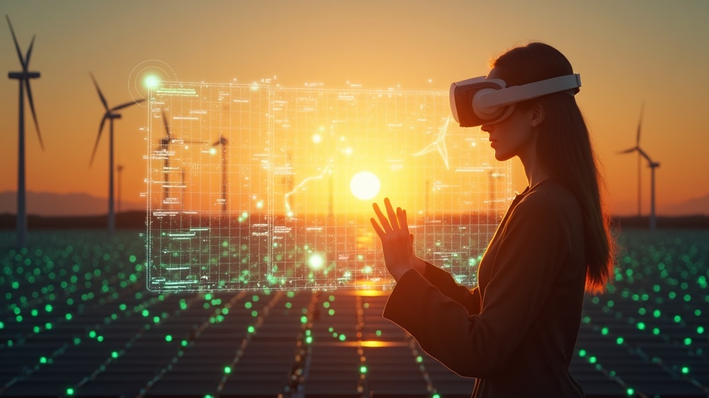 Simulación de eficiencia para avances tecnológicos en energía renovable mediante realidad virtual