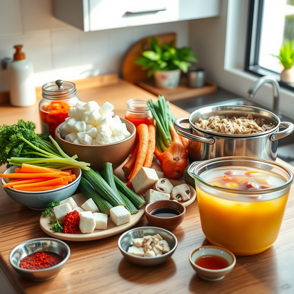 비건 떡볶이 재료 준비하기