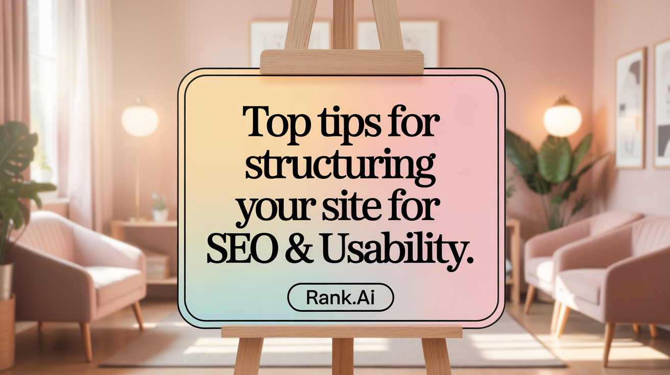 Top Tips for Structuring Your Site for SEO &amp; Usability