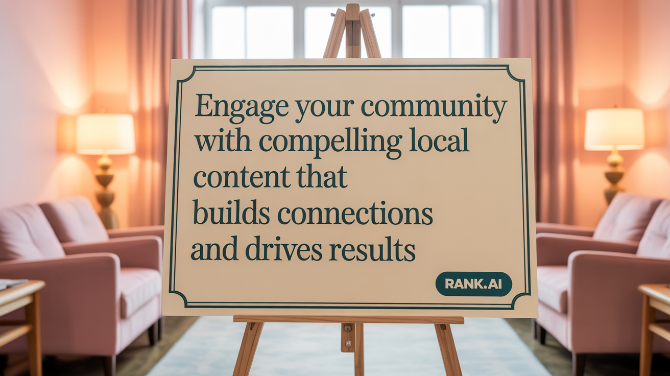 Engage your community with compelling local content that drives results