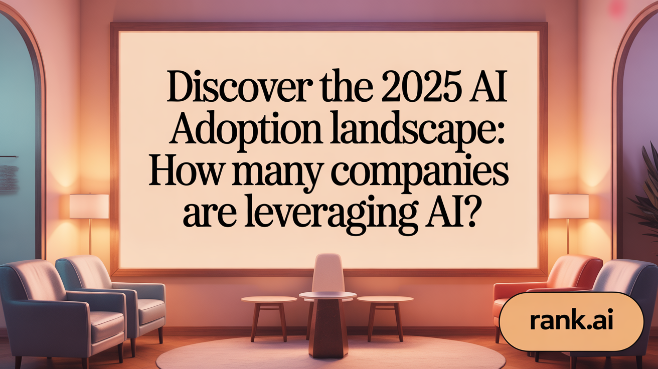 Discover the 2025 AI Adoption Landscape: How Many Companies Are Leveraging AI?