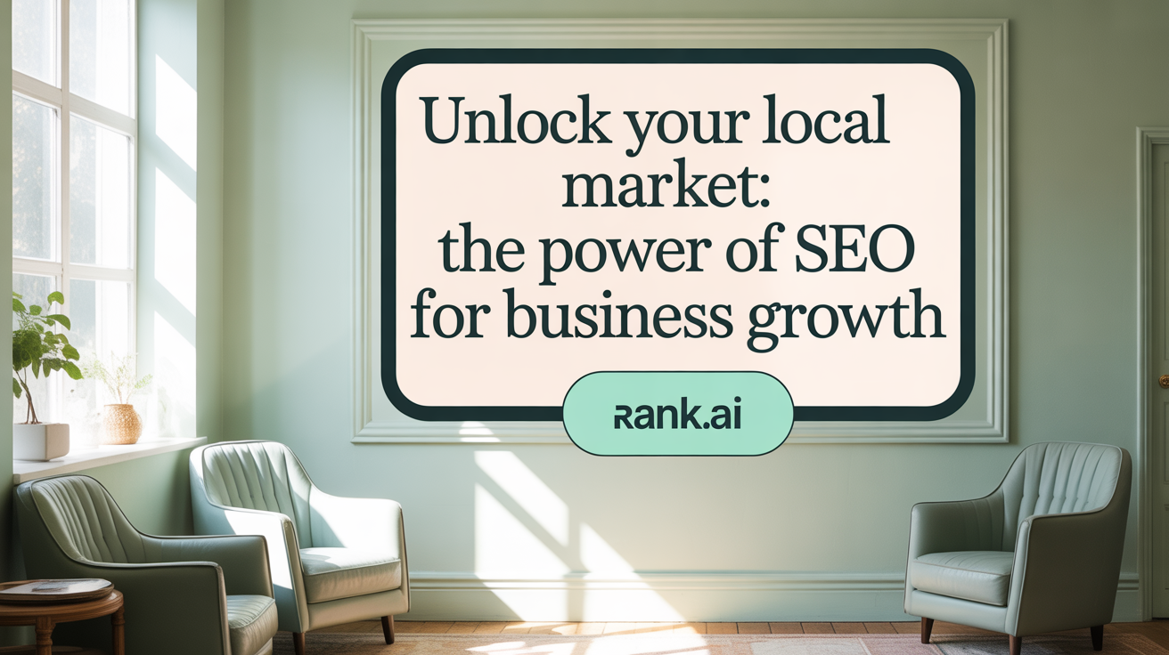 Unlock Your Local Market: The Power of SEO