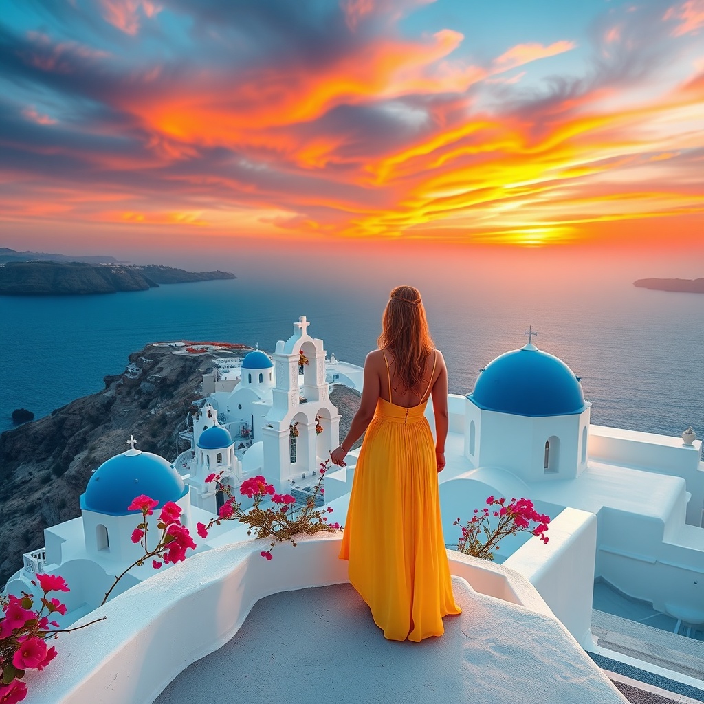 Santorini: Atardeceres de postal en el Egeo