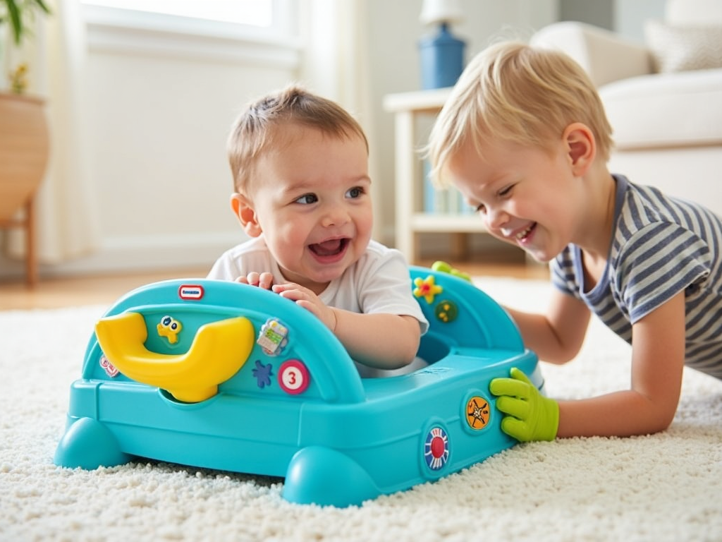Child Playing on Ocean Explorer Playset