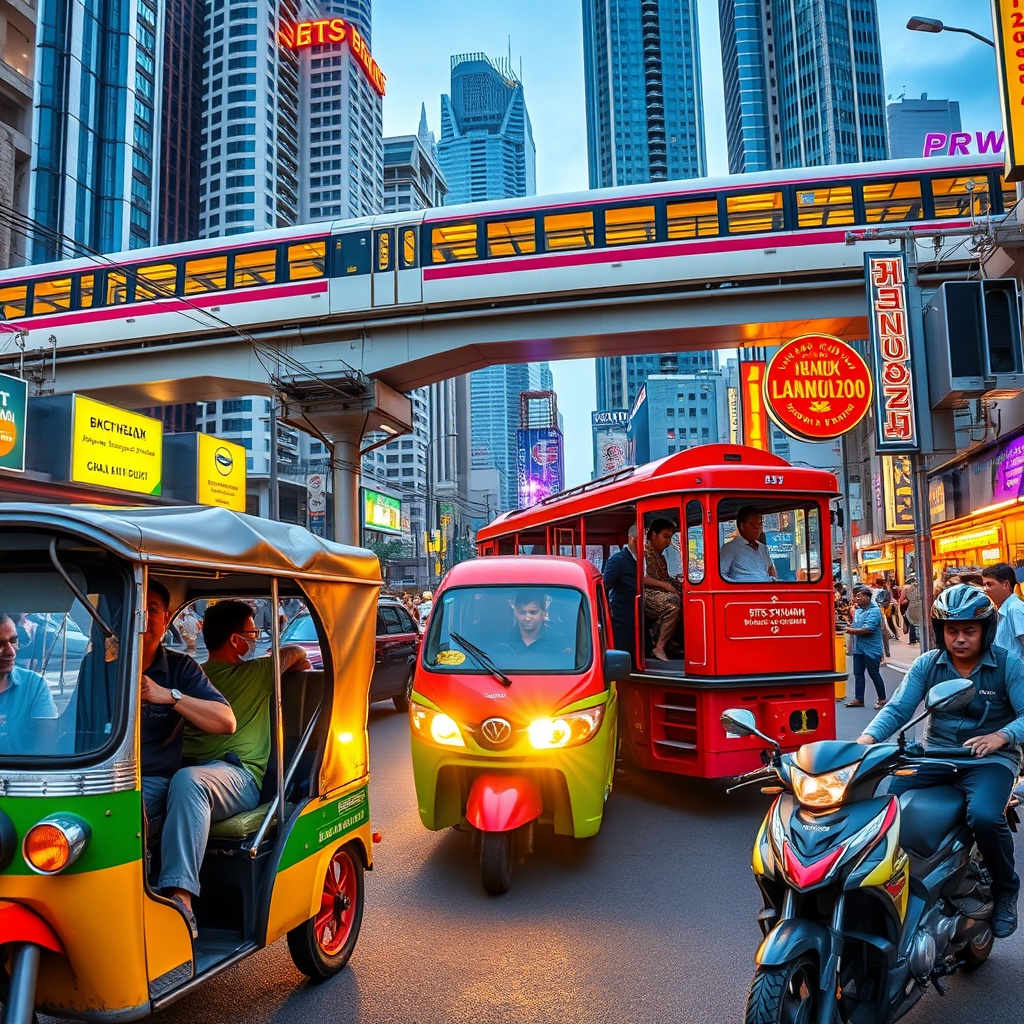 Transportation Tricks in Thailand