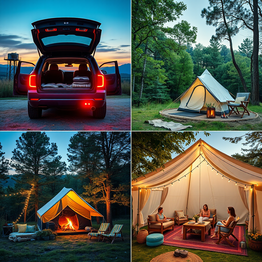 다양해진 캠핑 스타일과 최신 트렌드