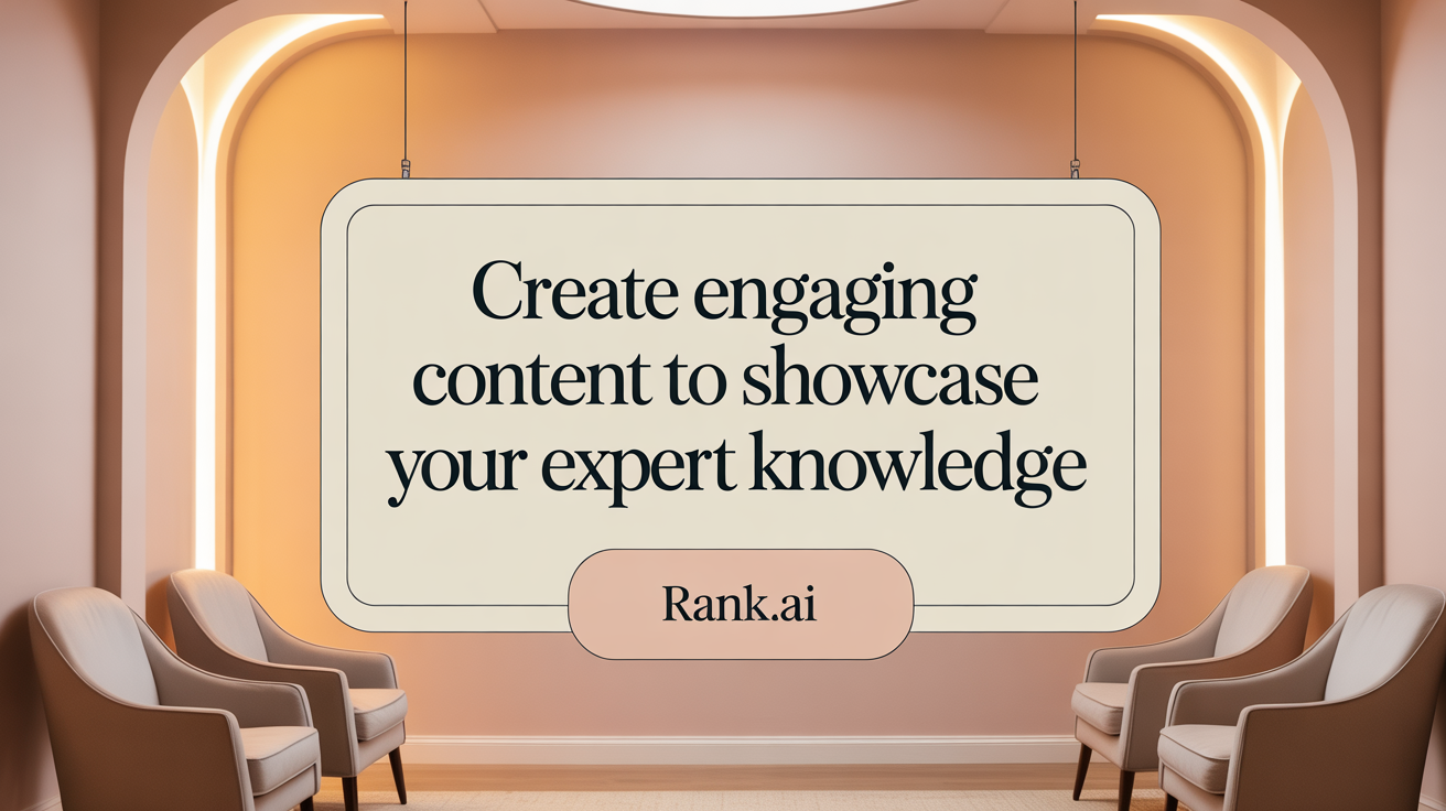 Create High-Impact Content to Showcase Your Expert Knowledge