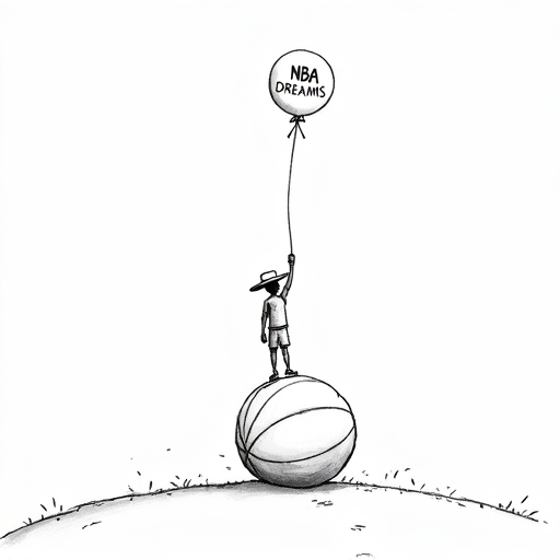 Mavericks select Cooper Flagg as No. 1 pick in NBA draft single-panel cartoon
