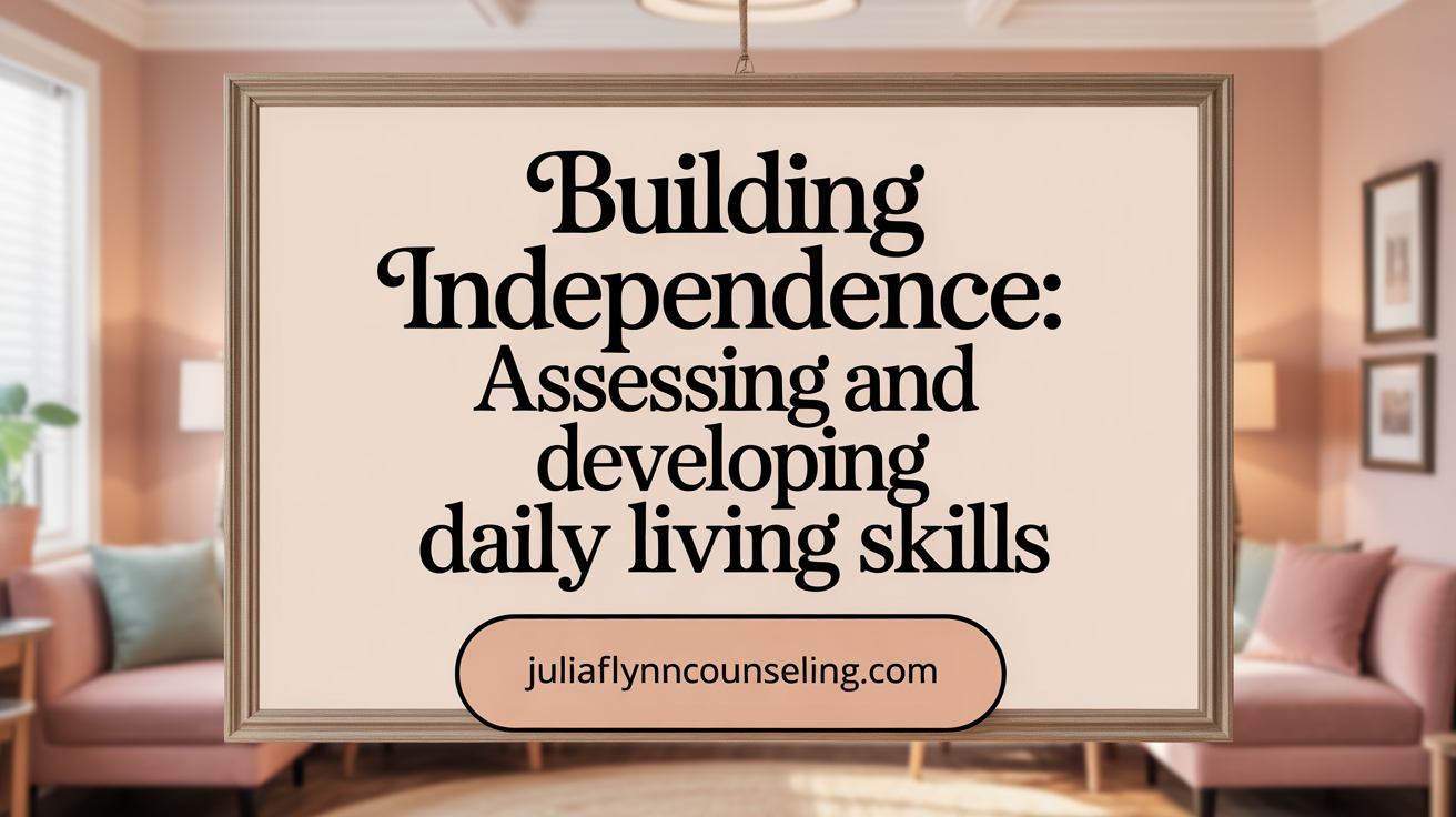 Building Independence: Assessing and Developing Adaptive Skills