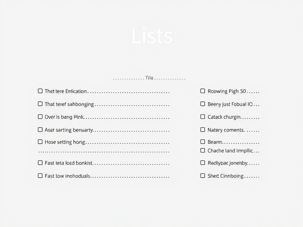 Lists image