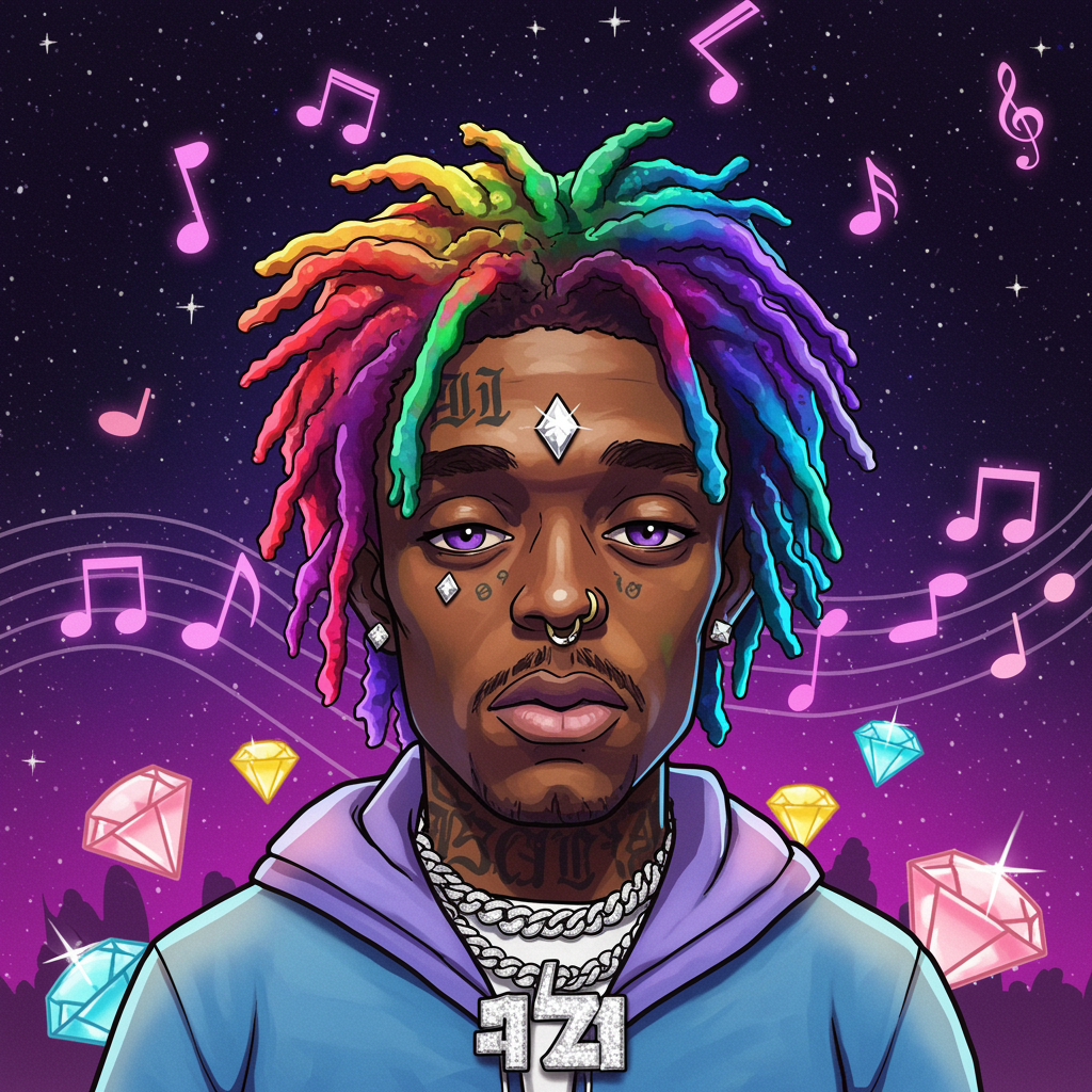 lil uzi vert pfp cartoon