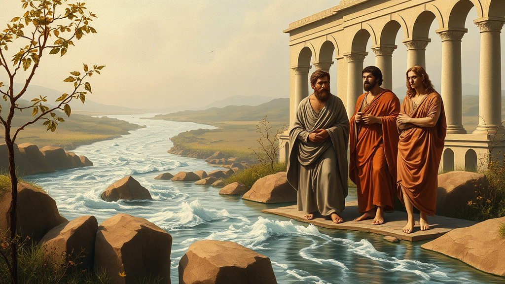 경제 변화를 상징하는 풍경