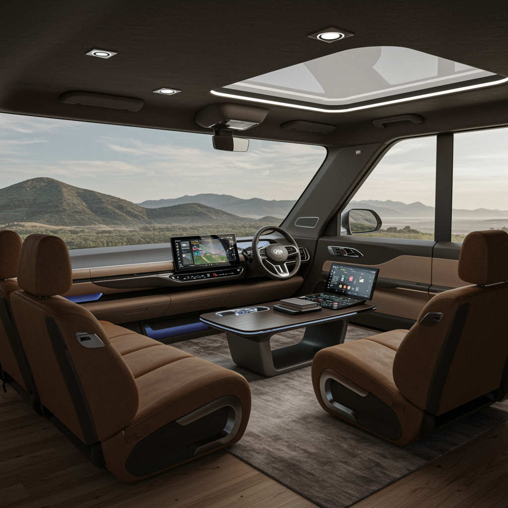 hyundai santa fe 2024 interior