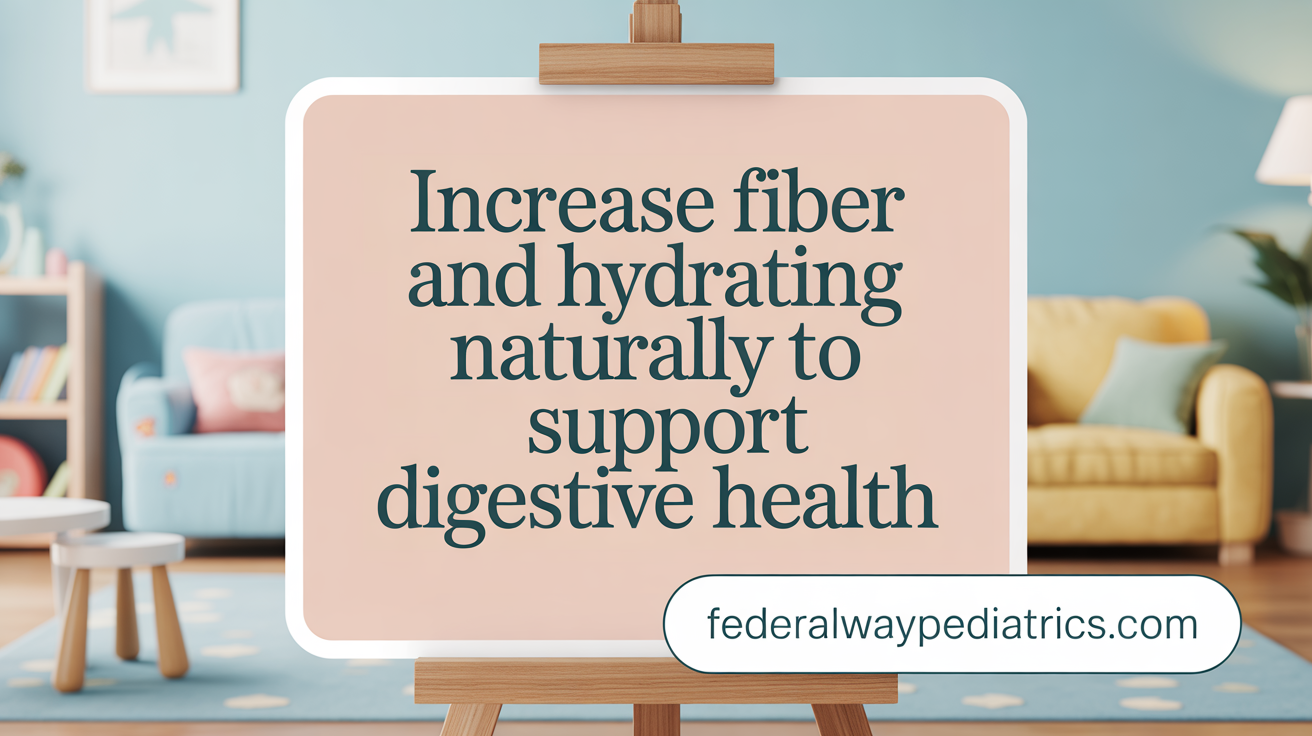 Increase Fiber and Hydration Naturally to Relieve Constipation