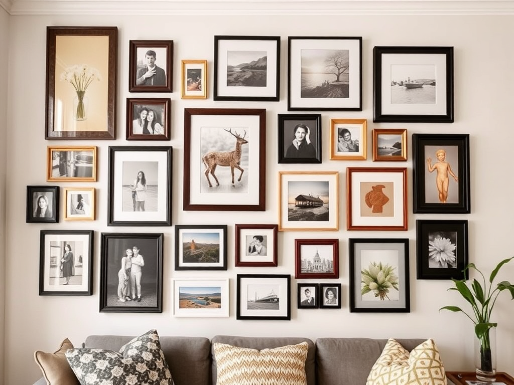 6. Gallery Walls: Curating Personal Stories
