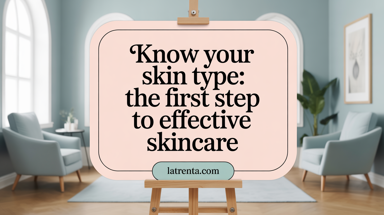 Know Your Skin Type: The First Step to Effective Skincare
