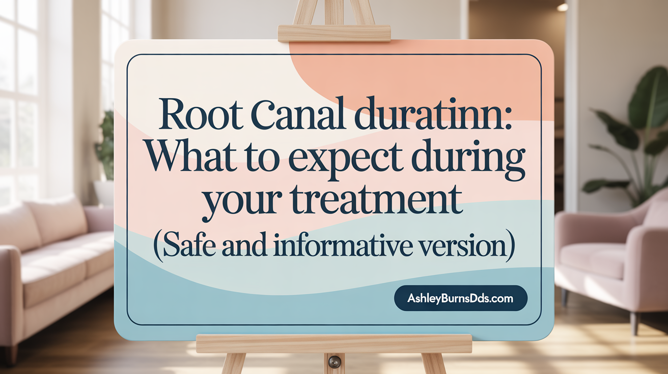 Root Canal Duration: What to Expect During Your Treatment